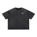 Mineral Wash Boxy Cotton T-Shirt